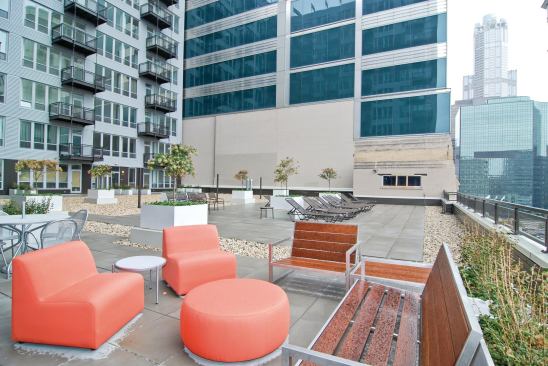 Condos have a view of Chicago’s skyline from the Loop.