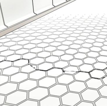 Ceramic tile does not bend or stretch. If a floor sags under furniture or foot traffic, tiles won’t flex—they’ll crack. And if the floor expands from moisture or the tile shrinks because of cold emperatures, the tile has to be free to move. If it’s bonded to the floor, you guessed it: it will crack.