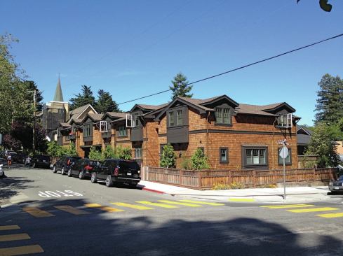 Developer Peter Englanderpurchased a 50 by 130-foot corner lot in Mill Valley, a town of 13,000 that's 15 minutes from the Golden Gate Bridge.