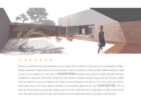 Covered walkways provide shade.


