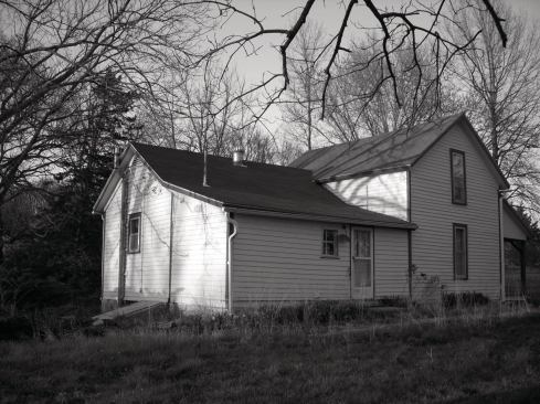 The house before the project began.
