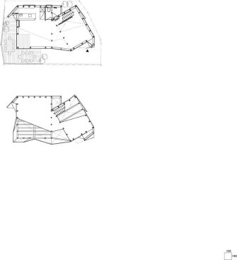 The first and second floor plans