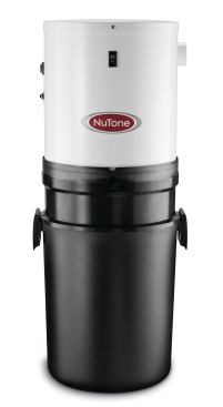 Broan-NuTone. Designed for homes 2,400 square feet and smaller, the 400-air-watt NuTone CV400 system offers a small power-unit canister for space conservation, measuring 30 inches tall and 11 inches in diameter. It has a single-stage motor; a HEPA-rated, disposable bag that requires changing twice a year and sequesters particles down to 0.1 micron; outside venting; and a built-in muffler for quieter operation. Other available vacuum systems include one of the industry’s most powerful units, the VX1000, which delivers 1,040 air watts. It has a built-in sound suppression system and an anti-microbial, HEPA-rated dual-filtration system, meeting the Carpet and Rug Institute’s Indoor Air Quality testing program standards. It is available with optional outside venting. 888.336.3948. www.nutone.com.