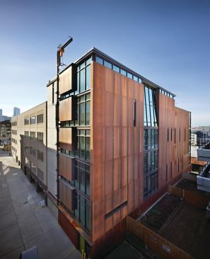 Residents can customize the placement of windows on the project's long, north side, just as they can build out the unfinished loft spaces to their specifications.