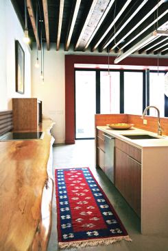 Green Kitchen in a Reborn Schoolhouse
Chicago