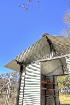 2013 RADA / Outbuilding / Merit Award: Garden Gateway, Sisterdale, Texas / John Grable Architects