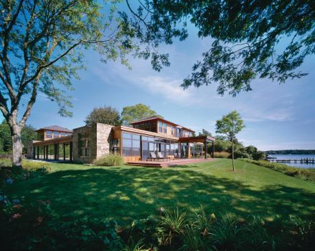 BUILDER October 2010  2010 Builder's Choice  Lagoon Pond Pavilion, Vineyard Haven, Mass.  Grand Award, Custom home, 3,500 to 6,000 square feet