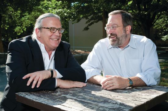 Architects John Torti and Tom Gallas of Torti Gallas and Partners