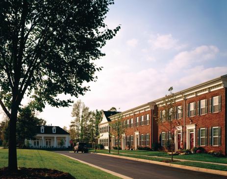 Ten-Hut: Herryford Village at the U.S. Army's Fort Belvoir, Va., won a 2007 Builder's Choice Merit Award among mixed-use communities for its innovative take on military housing--an example of the firm's diversified and public-private partnership approach to that segment that has so far spanned 10 years and more than 20,000 housing units.