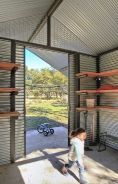 2013 RADA / Outbuilding / Merit Award: Garden Gateway, Sisterdale, Texas / John Grable Architects
