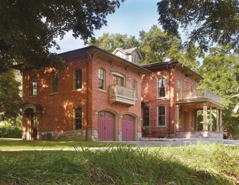 The scale, massing, and proportion of the new work complements and supports the existing home.