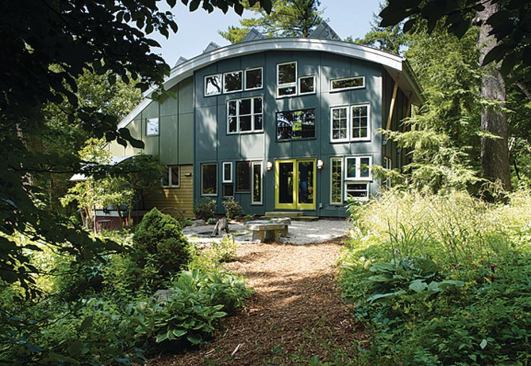 This Ann Arbor project, designed by architect Michael Klement and constructed by remodeler Doug Selby, was born of a need to fix a leaky roof but became Michigan's second U.S. Green Building Council LEED Platinum level whole-house remodel. 