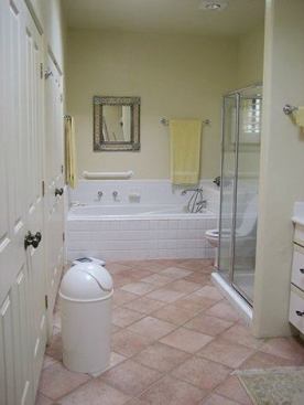 The original bathroom.