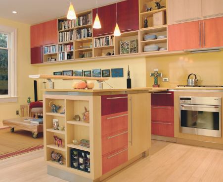 Interior specs were guided by the clients’ green leanings.