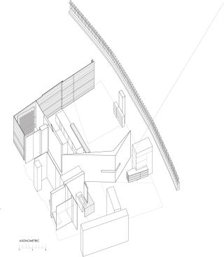 Axonometric plan.