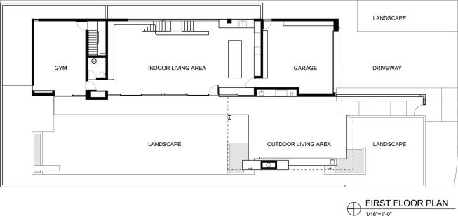 First-floor plan.