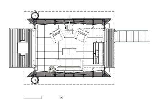 The project's main floor plan.