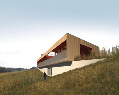 The Wide Open House is a stock plan development for Hometta.com, a website Min | Day helped found to sell affordable modern homes.