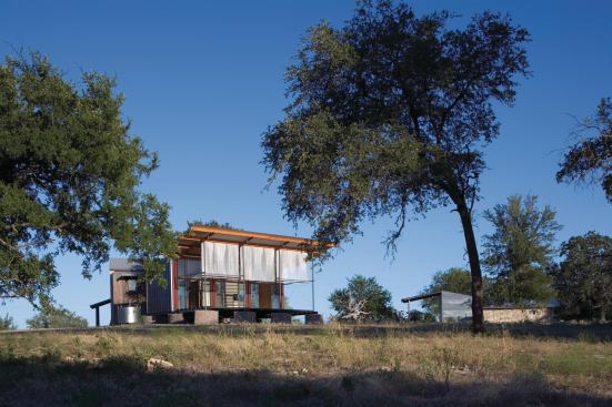 In 2005, Shipley added a new master suite onto a house he designed in 1996.