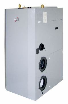 Matrix Total Home System from NTI is an integrated appliance that combines a gas-fired condensing boiler and furnace, condensing demand water heater, and heat-recovery ventilator into a single unit.