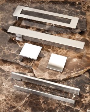Do you have a need for Euro hardware? Check out the manufacturer’s new Italian Design Collection of 11 pulls. Ranging in price from $10 and measuring from 4 inches to 9½ inches, the line includes square, rectangular, and wave shapes, and thin profiles. Pieces are available in satin nickel, polished chrome, and polished satin nickel. Topex. www.topexhardware.com.