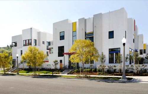Townhouses - Mondrian
Builder: Lee Homes Location: Playa Vista, California