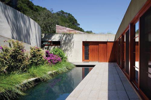 The courtyard