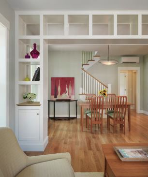 Open-plan interiors live larger than their square footage.