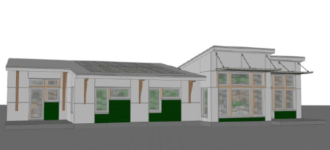 Rear elevation