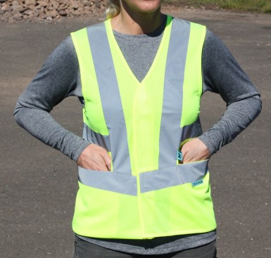 A Class 2 Safety Vest by SeeHerWork.