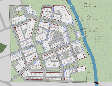 SOUTH MAIN About 40 residential units are now complete with an eventual goal of 300.