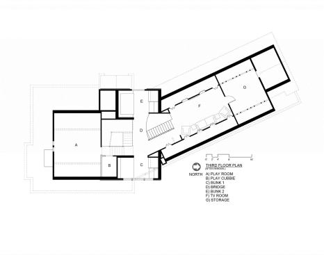 The third floor plan after renovation.