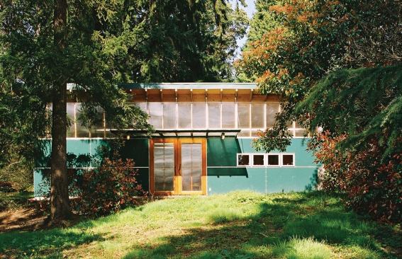 Upper walls of translucent plastic provide an entry point for natural light.