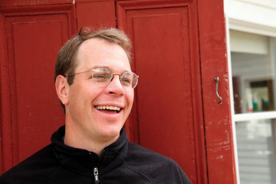 Ben Southworth, owner of Garland Mill Timberframes.