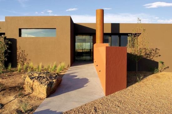 Hurlocker Homes' signature style is a clean, sharp-edged interpretation of traditional Southwest architecture.