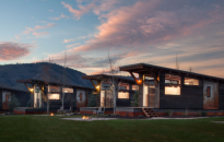 Wyoming firm Wheelhaus is offering a new line of 1,500-square-foot homes based on its popular Wedge tiny cabin, shown here.