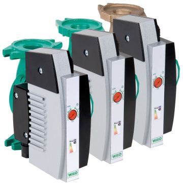Wilo. The Stratos Eco pump uses an integral variable-frequency drive and electronically commutated motor to reduce circulation energy by over 70% compared with standard pumps, according to the manufacturer. The pump analyzes its rotational speed and current draw and optimizes its speed accordingly. Used for hydronic heating, air conditioning, solar water heating, and ground-source heating, the pumps solve the problem of appliance oversizing, a primary energy waster, because they adapt to changing water demands, saving water. Additional features include a soft-start, high-torque design, built-in data logging, overload protection, and a remote control and monitoring module. A wide range of pump sizes are available. 866.945.6872.