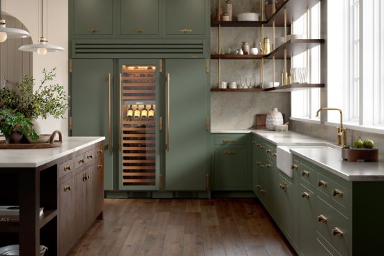 True Residential products in olive, which are domestically made with American materials.